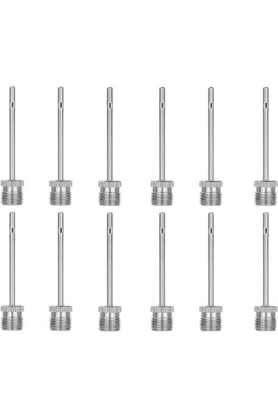 Bukela Jiahesu 12 Piece Stainless Steel Air Pump Needles with Storage Case