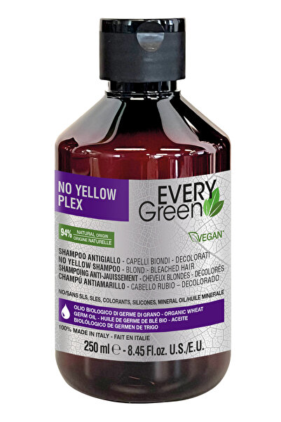 EveryGreen NO YELLOW PLEX – MOR ŞAMPUAN 250ML