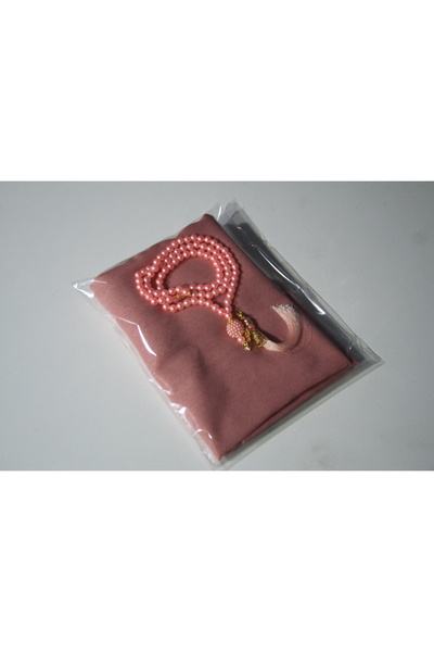 PIRISA Başörtüsü + Tesbih Hediyelik Set | Mevlüt • Kandil • Dini Günler İçin