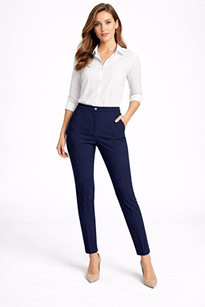 GARNİ Skinny Trousers with Side Pockets