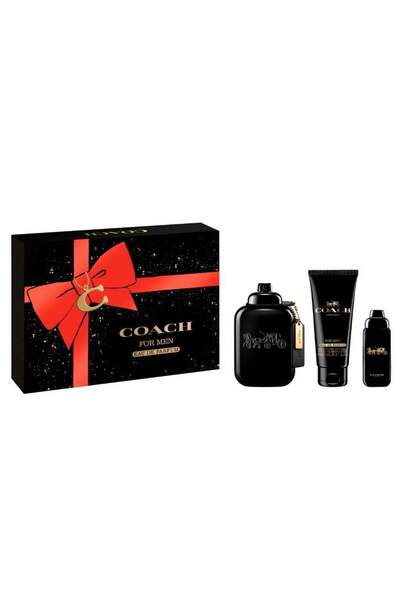 Coach Men's Gift Set Eau de Parfum 100 ml + Eau de Parfum 15 ml + Shower Gel 100 ml
