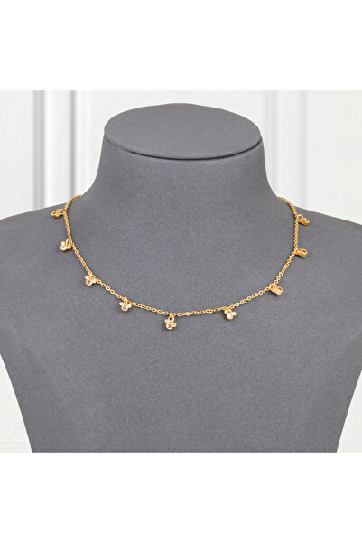 Un Choker Gold Alternative Teddy Bear