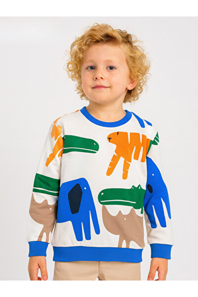 Casabony Dinos Cotton Boy cu imprimeu Swea tricou