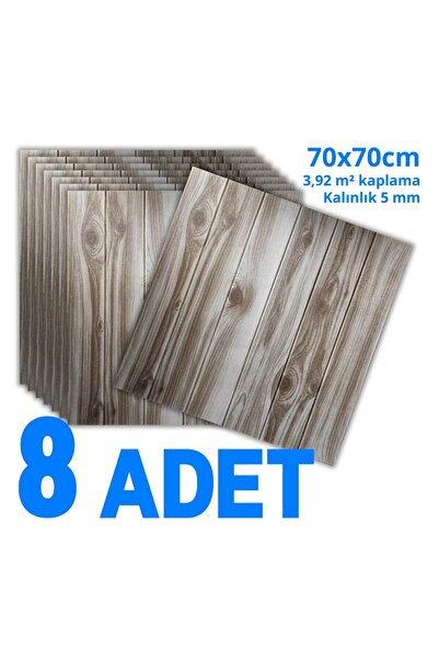 HORECA MARKET Kendinden Yapışkanlı Duvar Kağıdı Panel Strafor Köpük Dişbudak ...