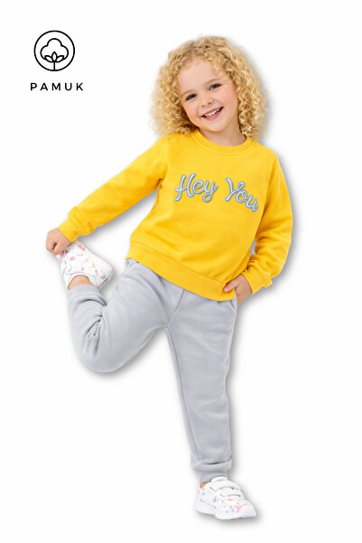 HK HOPKİDS Set de top pentru fetiță, brodat, basic țesături cu două fire Me d...