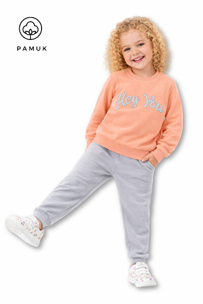 HK HOPKİDS Set de top pentru fetiță, brodat, basic țesături cu două fire Me d...