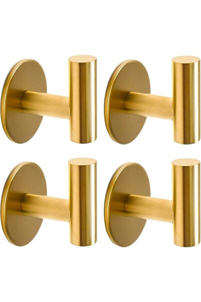 JZS Kameety Self-Adhesive Stainless Steel Hooks for Bathroom and Kitchen