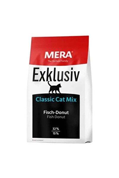 Mera Exklusiv Classic Balıklı Karışım Klasik Kedi Maması 10 Kg -V1