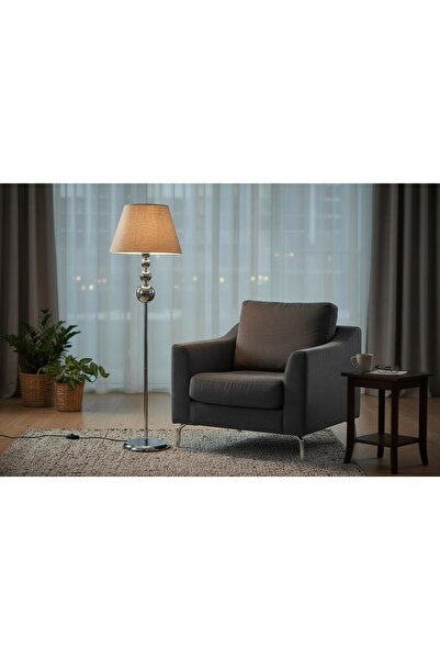 Ömür Avize Roma konık Başlık Krom Lambader