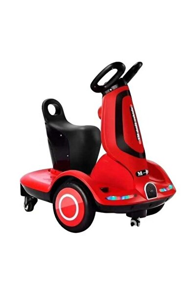 squar eofjoy Electric Scooter for Kids 4 Wheels 360 Degree Rotation with LED ...