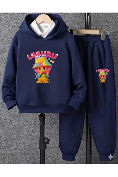 Biggbom kids Labubu Printed Hoodie Children's Tracksuit