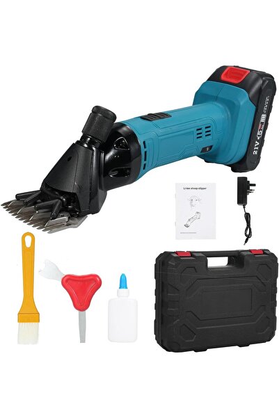 Generic Electric Sheep Shears 500W 2400RPM Professional Shearing Clipper 21V with 6 Speed