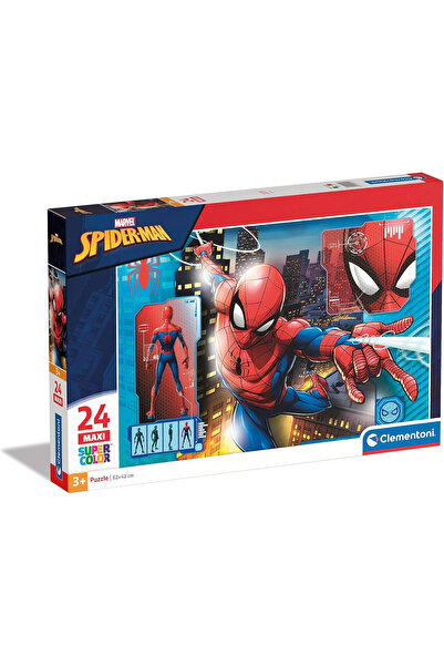 CLEMENTONI 24 Maxi Parça Puzzle - Örümcek Adam- 2 - 28507