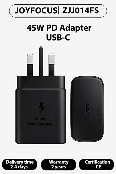 JOYFOCUS Fast Charger for Samsung Galaxy Charger Head with Charging Cable 45 watts, S23 Ultra S23 Plus S23 S2