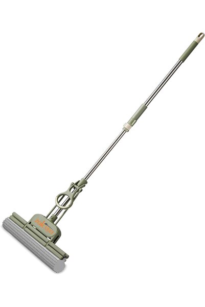 Zalcoon ممسحة إسفنجية بأربع بكرات من مادة PVA، طولها 33 سم