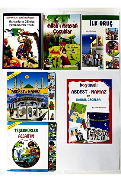 Uysal Yayınevi Çocuklar İçin Dini Ramazan Kitapları Seti (6 Kitap)