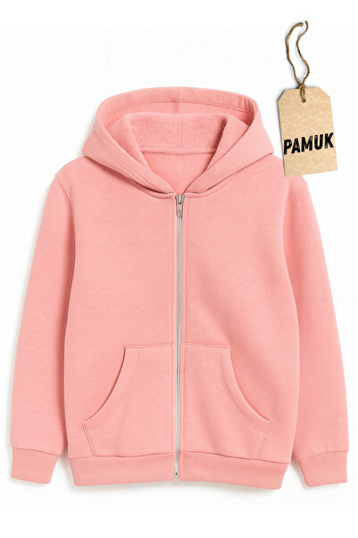 Dolce Destino 100% Cotton 3 Thread Knitted Dusty Rose Children's Sweatshirt C...