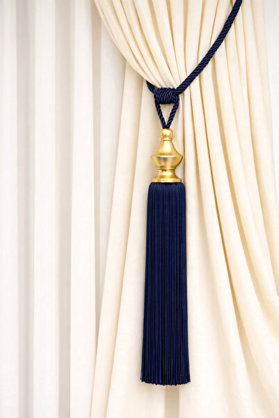 MEFAKS TEKSTİL King Size Polyester Draped Headboard Braçol