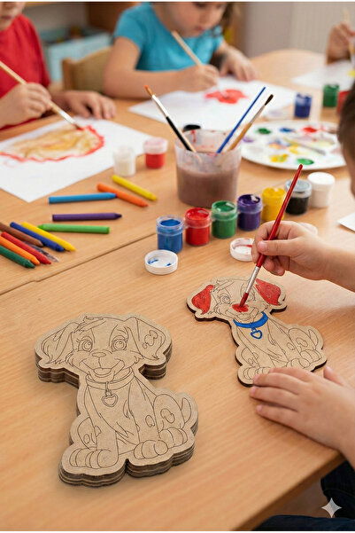 metafortoys Cute Dog Painting Activity Art Preschool Kindergarten Nursery Act...