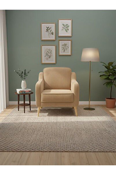 Rolivs Mokka Berjer - Fitilli Kadife Kumaş-Sedir Işıltısı