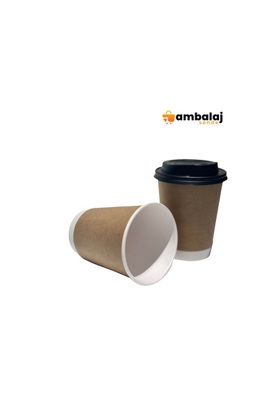 14 OZ DOUBLE WAL BARDAK - 25 ADET
