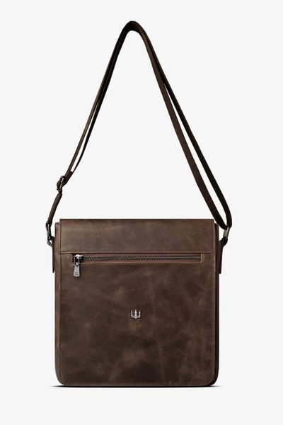 Getto Deri Globe Hakiki Deri Kişiye Özel İsim Baskılı Askılı Çanta