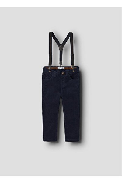 name ıt Trousers Navy Blue