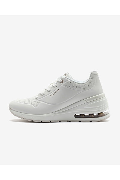 SKECHERS MİLLİON AİR - ELEVATED AİR Kadın Beyaz Sneakers 155401 WHT