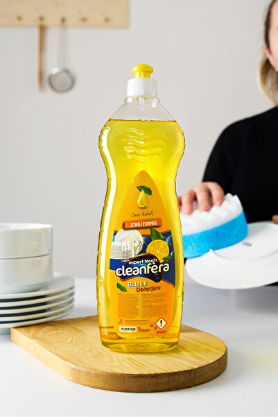 Cleanfera Özel Seri Sıvı Bulaşık Deterjanı 750 ml Limon – Parlak ve Hijyenik ...