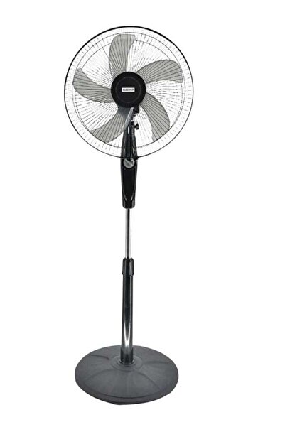 macest Stand Fan 40W | Five Blades, Silent Operation, Wide Angle Shake, Adjustable Height