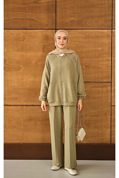 giyimbutik Omuz taş detay takım