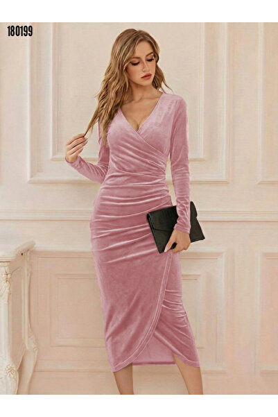 Modayakamoz Women's Long Sleeve Double-Breasted Collar Waist Drawstring Detai...