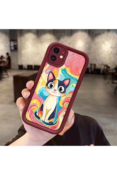 Hontinga حافظة هاتف ملونة من مادة السيليكون المضادة للسقوط متوافقة مع هاتف iP...