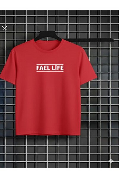 FAEL LİFE Girls/Boys Unisex Printed Oversized T-Shirt