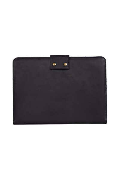 Necati Çanta Geantă pentru laptop și organizator din piele naturală de 13-14 inchi