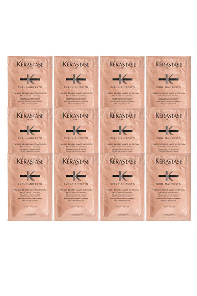Kerastase Curl Manifesto Masque Beurre Haute Nutrition Kıvırcık Saçlar Için S...
