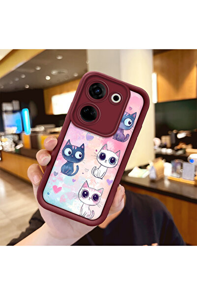 Hontinga حافظة هاتف متوافقة مع تكنو كامون 20 مصنوعة من السيليكون لحماية الكام...