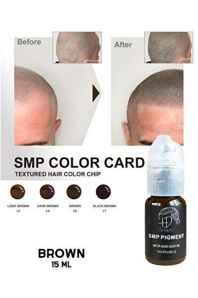 HD Saç Simülasyon Boyası 15ML-Brown