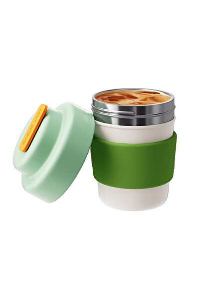 CHAKO LAB Insulated Travel Coffee Mug, Double vacuum wall,Easy to Grip,BPA free,14 OZ