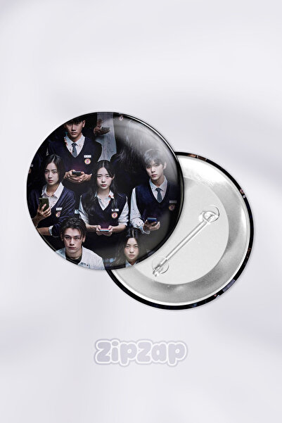 ZipZap Noaptea a venit K Drama Kdrama Set de insigne decorative pentru geantă...