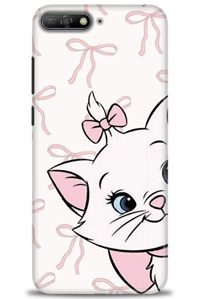 Rulet Aksesuar غطاء متوافق مع هاتف هواوي Y6 2018 HD مطبوع - غطاء سيليكون مصمم...