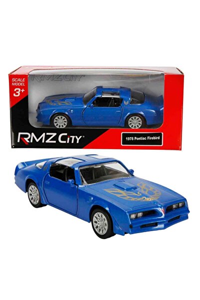 RMZ City نموذج سيارة أمريكي مصبوب بمقياس 1:32 - بونتياك فايربيرد 1978 باللون ...