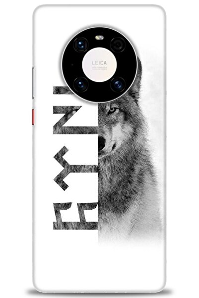 Rulet Aksesuar غطاء متوافق مع هاتف هواوي ميت 40 برو HD مطبوع - غطاء سيليكون م...