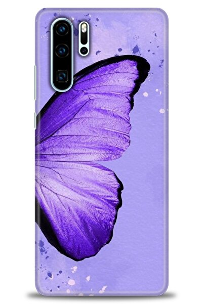 Rulet Aksesuar غطاء متوافق مع هاتف هواوي P30 Pro HD مطبوع - غطاء سيليكون بتصم...