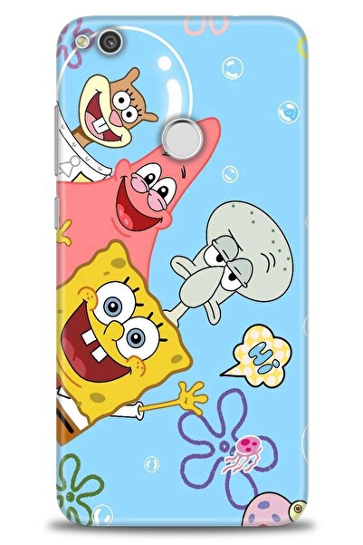 Rulet Aksesuar غطاء متوافق مع هاتف هواوي P9 لايت 2017 HD مطبوع - غطاء سيليكون...