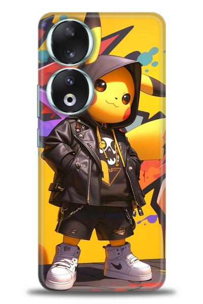 Rulet Aksesuar غطاء متوافق مع هاتف هواوي هونر مطبوع HD - غطاء سيليكون مصمم - 251