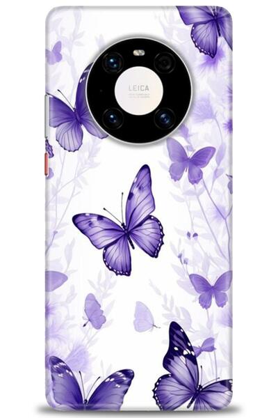 Rulet Aksesuar غطاء متوافق مع هاتف هواوي ميت 40 برو HD مطبوع - غطاء سيليكون م...