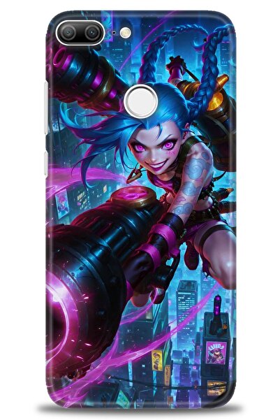 Rulet Aksesuar غطاء متوافق مع هاتف هواوي هونر 9 لايت HD مطبوع - غطاء سيليكون ...