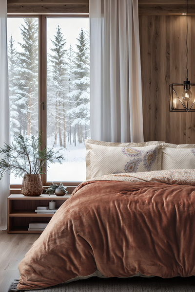 Doqu Home Σετ Παπλωματοθήκης Lauren Ivana Μονό