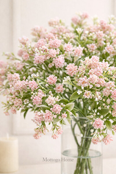 Mottogo Buchet de flori artificiale cu chipsuri decorative – Seria specială